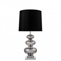 Настольная лампа Lumina Deco Briston LDT 303 CHR+BK