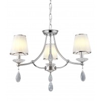 Хрустальная подвесная люстра Lumina Deco Dominni LDP 9268-3 CHR Хрустальная подвесная люстра Lumina Deco Dominni LDP 9268-3 CHR
