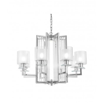 Подвесная люстра Lumina Deco Manhattan LDP 8012-8 CHR