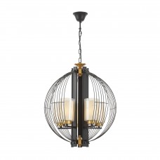 Подвесной светильник Lumina Deco Ponti LDP 1245-5 BK+MD