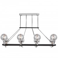 Подвесной светильник Lumina Deco LDP 9110-8-PR BK+CHR Подвесной светильник Lumina Deco LDP 9110-8-PR BK+CHR