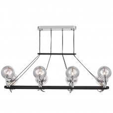 Подвесной светильник Lumina Deco LDP 9110-8-PR BK+CHR