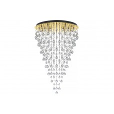 Подвесная хрустальная люстра Arti Lampadari Flusso H 1.4.80.615 G