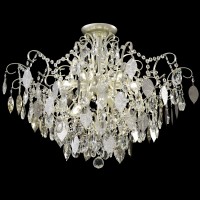 Светильник потолочный Crystal Lux ESMIRALDA PL9 SILVER Светильник потолочный Crystal Lux ESMIRALDA PL9 SILVER