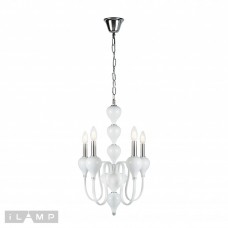 Подвесная люстра iLamp Lady 88003-4 Белая