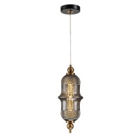 Светильник подвесной Belfast Herbison A1953 / B / A3 GR GL Золотой / Стекло / Серый Светильник подвесной Belfast Herbison A1953 / B / A3 GR GL Золотой / Стекло / Серый