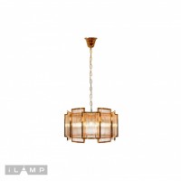 Подвесная люстра iLamp Tribeca MD0276-6A GOLD+CLEAR Подвесная люстра iLamp Tribeca MD0276-6A GOLD+CLEAR