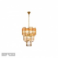 Подвесная люстра iLamp Tribeca MD0276-11C GOLD+CLEAR Подвесная люстра iLamp Tribeca MD0276-11C GOLD+CLEAR