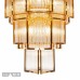 Подвесная люстра iLamp Tribeca MD0276-11C GOLD+CLEAR