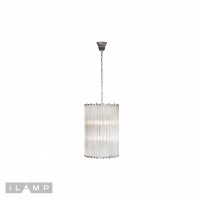 Подвесная люстра iLamp Manhattan MD0266-6 SILVER BRUSH Подвесная люстра iLamp Manhattan MD0266-6 SILVER BRUSH