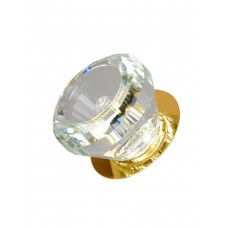 666-GY-5.3-Cl-Gl Светильник точечный прозрачный-золотой