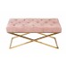 Банкетка ArtHomeDecor Cross ID-78 GL Pink