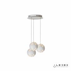 Подвесная люстра iLedex Mob P1009-3 3000K Белый Подвесная люстра iLedex Mob P1009-3 3000K Белый