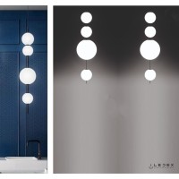 Подвесной светильник iLedex OMEGA 10678P/4-20W-3000K BLACK&WHITE