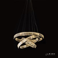 Подвесной светильник iLedex WOODSTOCK 10920P/3-70W-3000K (8/6/4) GOLD&CLEAR Подвесной светильник iLedex WOODSTOCK 10920P/3-70W-3000K (8/6/4) GOLD&CLEAR