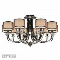 Потолочная люстра iLamp America 88049/10 Хром Потолочная люстра iLamp America 88049/10 Хром