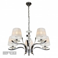 Подвесная люстра iLamp Omega RM5231/5 Хром Подвесная люстра iLamp Omega RM5231/5 Хром