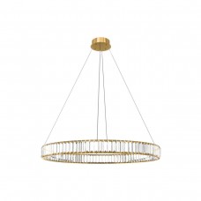 10135/800 Gold Подвесной светильник LOFT IT Crystal ring