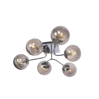 3601-6хE14-СhSmGr Люстра потолочная хром ELVAN 3601-6хE14-СhSmGr Люстра потолочная хром ELVAN