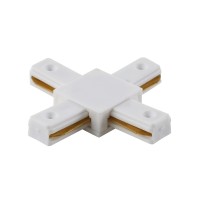 Соединитель X-образный (однофазный) Crystal Lux CLT 0.211 04 WH Соединитель X-образный (однофазный) Crystal Lux CLT 0.211 04 WH