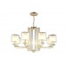 Люстра Crystal Lux NICOLAS SP-PL8 GOLD/WHITE