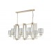 Люстра Crystal Lux NICOLAS SP8 L1000 GOLD/WHITE