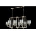 Люстра Crystal Lux NICOLAS SP8 L1000 GOLD/WHITE