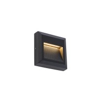 Встраиваемый светильник Nowodvorski Sidewalk Square Led Black 8148 Встраиваемый светильник Nowodvorski Sidewalk Square Led Black 8148