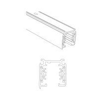 Подвесной/накладной шинопровод для трехфазной трековой системы Nowodvorski Ctls Track Black 8716 Подвесной/накладной шинопровод для трехфазной трековой системы Nowodvorski Ctls Track Black 8716
