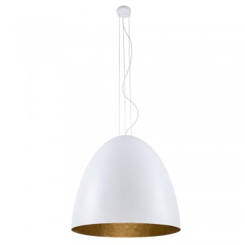 Подвесной светильник Nowodvorski Egg Xl White/Gold 9025