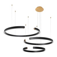 10025/3 Black Подвесной светильник LOFT IT Ring 10025/3 Black Подвесной светильник LOFT IT Ring