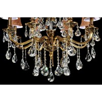 Хрустальная подвесная люстра Lumina Deco Lussinare LDP 9236-8 Хрустальная подвесная люстра Lumina Deco Lussinare LDP 9236-8