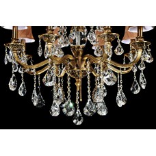 Хрустальная подвесная люстра Lumina Deco Lussinare LDP 9236-8