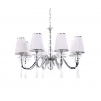 Хрустальная подвесная люстра Lumina Deco Federrica LDP 1158-8 WT