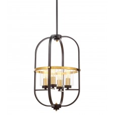 Подвесной светильник Lumina Deco Monterey LDP 1141-4 BK+MD