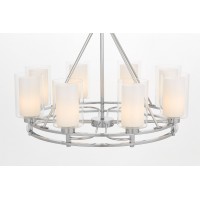 Подвесной светильник Lumina Deco Marietta LDP 8025-8 CHR+WT Подвесной светильник Lumina Deco Marietta LDP 8025-8 CHR+WT