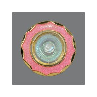 16-MR16-5.3-Pk-Gl Светильник точечный розовый-золотой 16-MR16-5.3-Pk-Gl Светильник точечный розовый-золотой