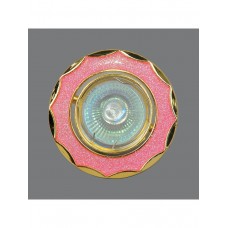 16-MR16-5.3-Pk-Gl Светильник точечный розовый-золотой