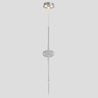 Светильник подвесной Crystal Lux GLASS SP3W LED CHROME