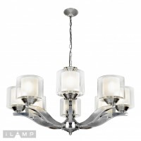 Подвесная люстра iLamp Simple 88265/8 Хром Подвесная люстра iLamp Simple 88265/8 Хром