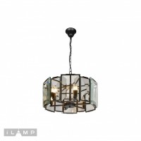 Подвесная люстра iLamp Panorama 6113-550 Черная Подвесная люстра iLamp Panorama 6113-550 Черная