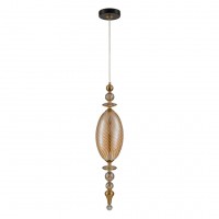 Светильник подвесной Belfast Herbison A1933 / A / A3 CA GL Золотой / Стекло / Янтарный Светильник подвесной Belfast Herbison A1933 / A / A3 CA GL Золотой / Стекло / Янтарный