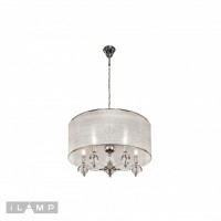 Подвесная люстра iLamp Chelsea P2400-5 Nickel Подвесная люстра iLamp Chelsea P2400-5 Nickel