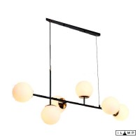 Подвесной светильник iLamp GOLDEN 9136P/6 BLACK&WHITE Подвесной светильник iLamp GOLDEN 9136P/6 BLACK&WHITE