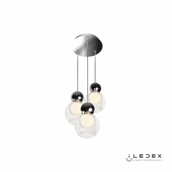 Подвесной светильник iLedex Blossom C4476-3R Хром