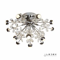 Потолочная люстра iLedex Flo D4489-16 Хром Потолочная люстра iLedex Flo D4489-16 Хром