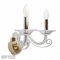 Настенный светильник iLamp King W9372-2 Золотой Настенный светильник iLamp King W9372-2 Золотой