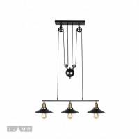 Подвесная люстра iLamp Scale Loft 175-3 Подвесная люстра iLamp Scale Loft 175-3