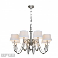Подвесная люстра iLamp Opera 82177/8 Хром Подвесная люстра iLamp Opera 82177/8 Хром