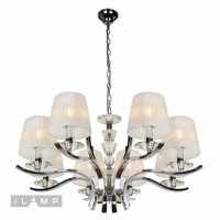 Подвесная люстра iLamp Omega RM5231/8 Хром Подвесная люстра iLamp Omega RM5231/8 Хром